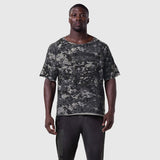 1114. Vintage Raw Hem Pump Cover - Pixel Camo