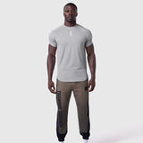 0660. AeroSilver® Established Tee - Slate Grey "Blade"