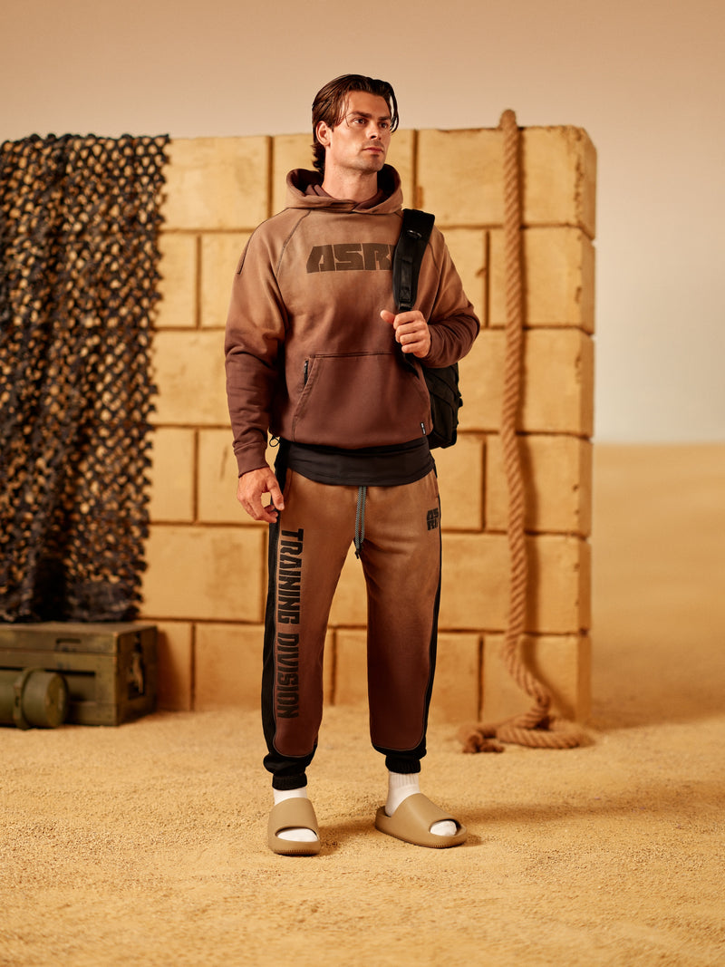 1120. Tech-Terry™ Mesh Panel Sweats - Heather Grey "Blade TD"