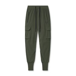 0825. Tetra-Lite® Cargo High Rib Jogger - Olive