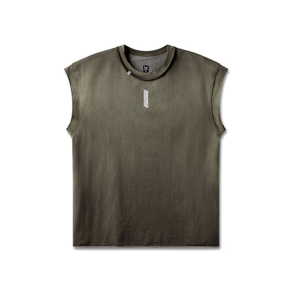 1115. Tech Essential™ Cap Shoulder Cutoff - Olive Sun Fade – ASRV