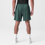 0988. Reversible 2-in-1 Short - Forest Green