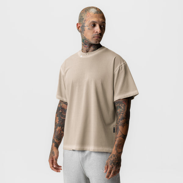 0797. Tech Essential™ Relaxed Tee - Faded Chai