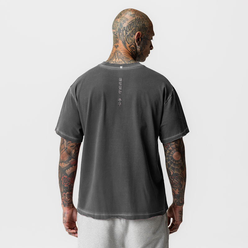 0797. Tech Essential™ Relaxed Tee - Faded Grey