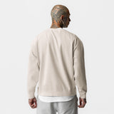 0861. Tech Essential™ Distressed Crewneck - Faded Stone