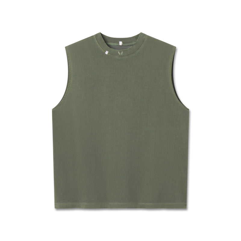 0807. Tech Essential™ Relaxed Cutoff - Faded Olive
