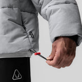 0900. PrimaLoft® Weather-Ready Puffer Jacket - Grey "Wave Dye"