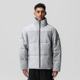 0900. PrimaLoft® Weather-Ready Puffer Jacket - Grey "Wave Dye"