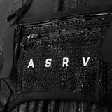 0711. Cordura® Lightweight Chest Pack - Black "Grid"