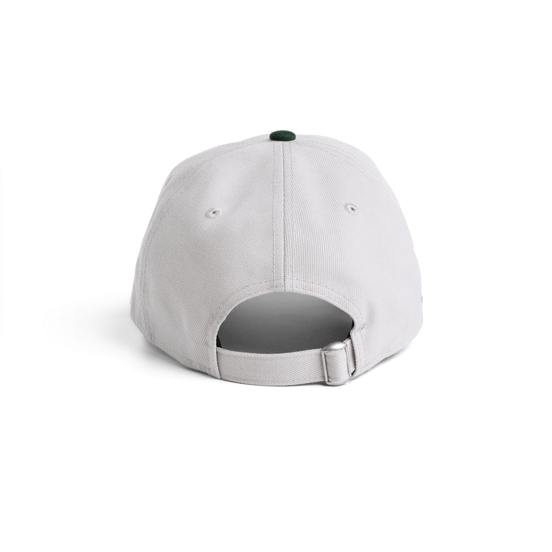 New Era® 9Twenty® Strapback - Stone/Forest Green Two Tone