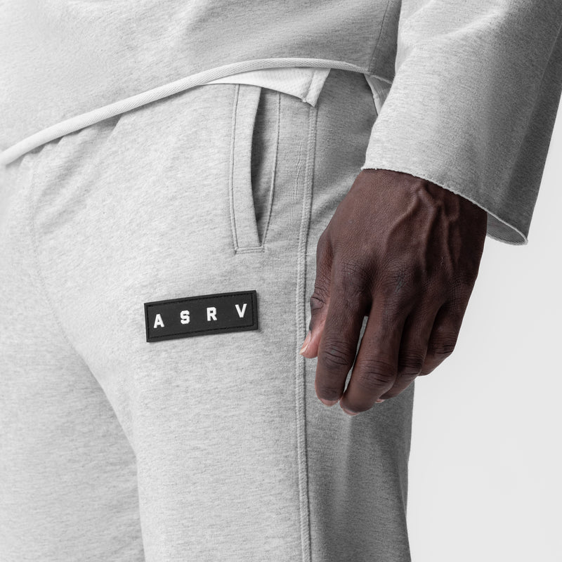 0956. Micro-Terry Jogger - Heather Grey