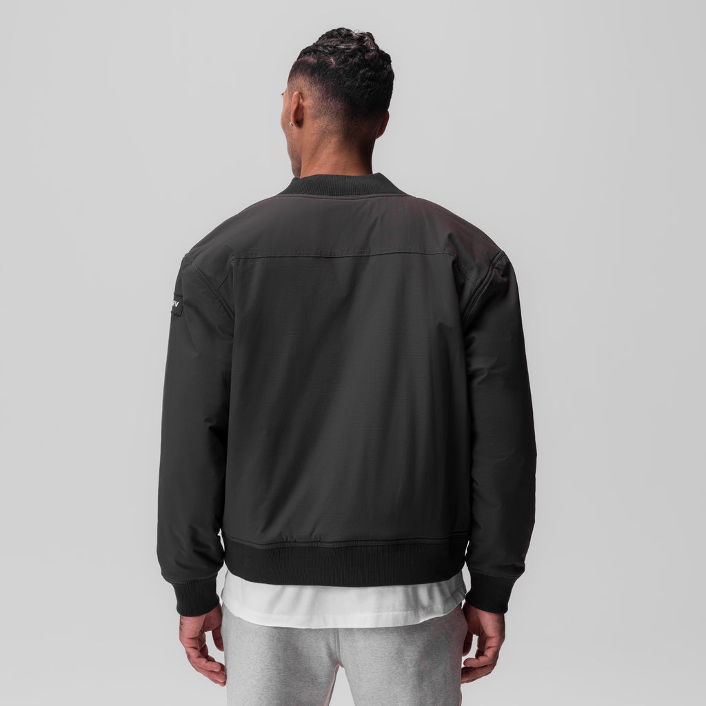 0858. Ripstop Insulated Bomber Jacket - Space Grey – ASRV