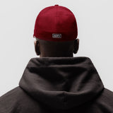 New Era 59Fifty Low Profile Hat - Crimson Red/White “Wings”