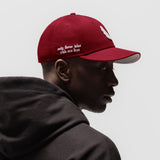 New Era 59Fifty Low Profile Hat - Crimson Red/White “Wings”