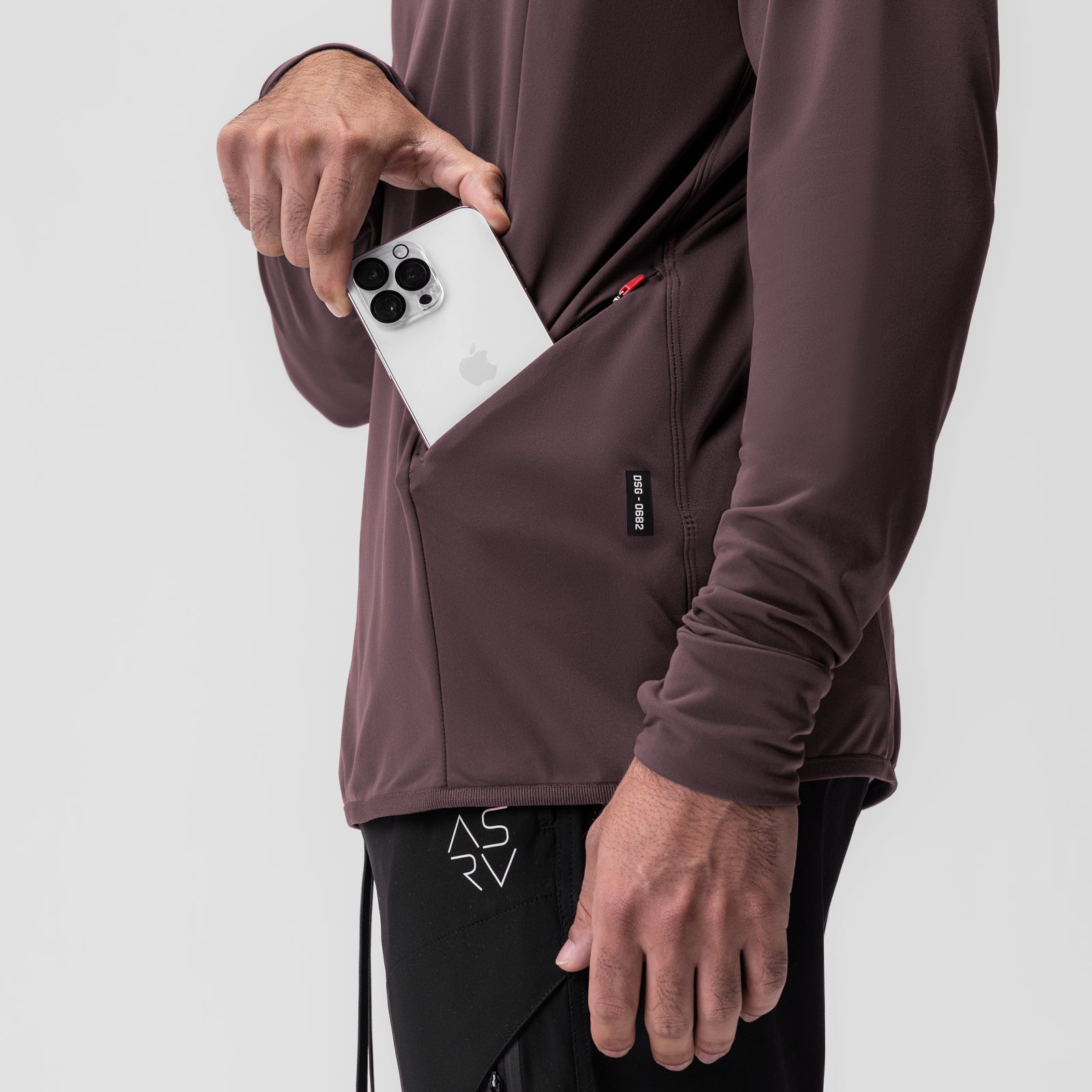 Hidden Zip Pockets