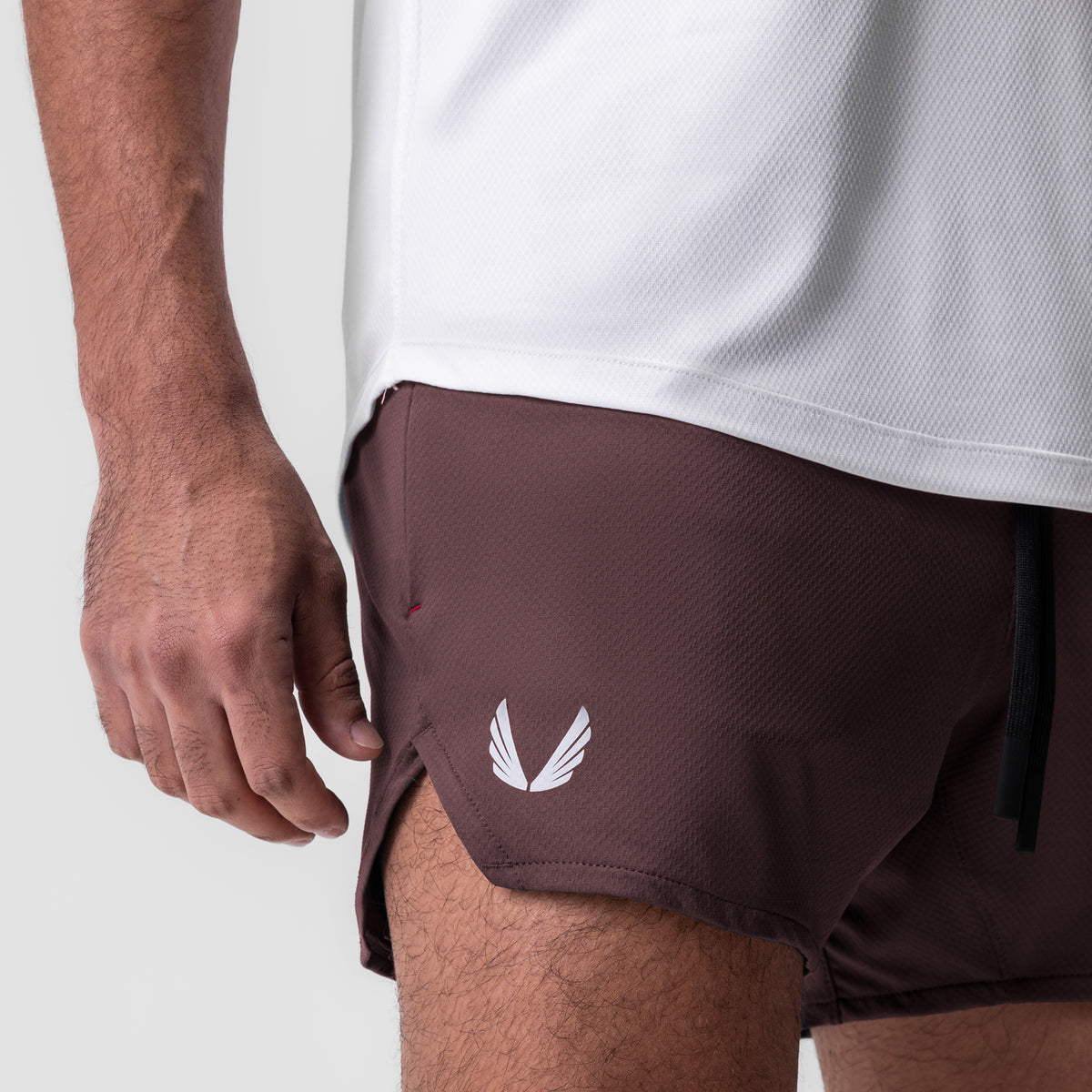 AeroSilver 5'' Linerless Short - Plum Side