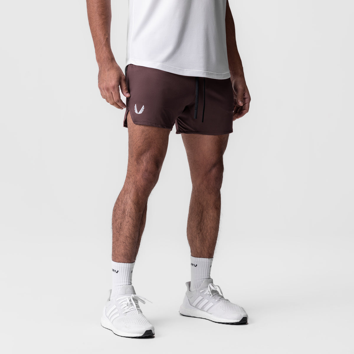 AeroSilver 5'' Linerless Short - Plum Front