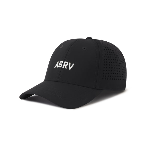 0818. Tetra-Lite® Sport Cap - Black/White "ASRV"