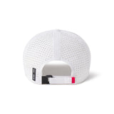 0818. Tetra-Lite™ Sport Cap - White/Black "Wings"