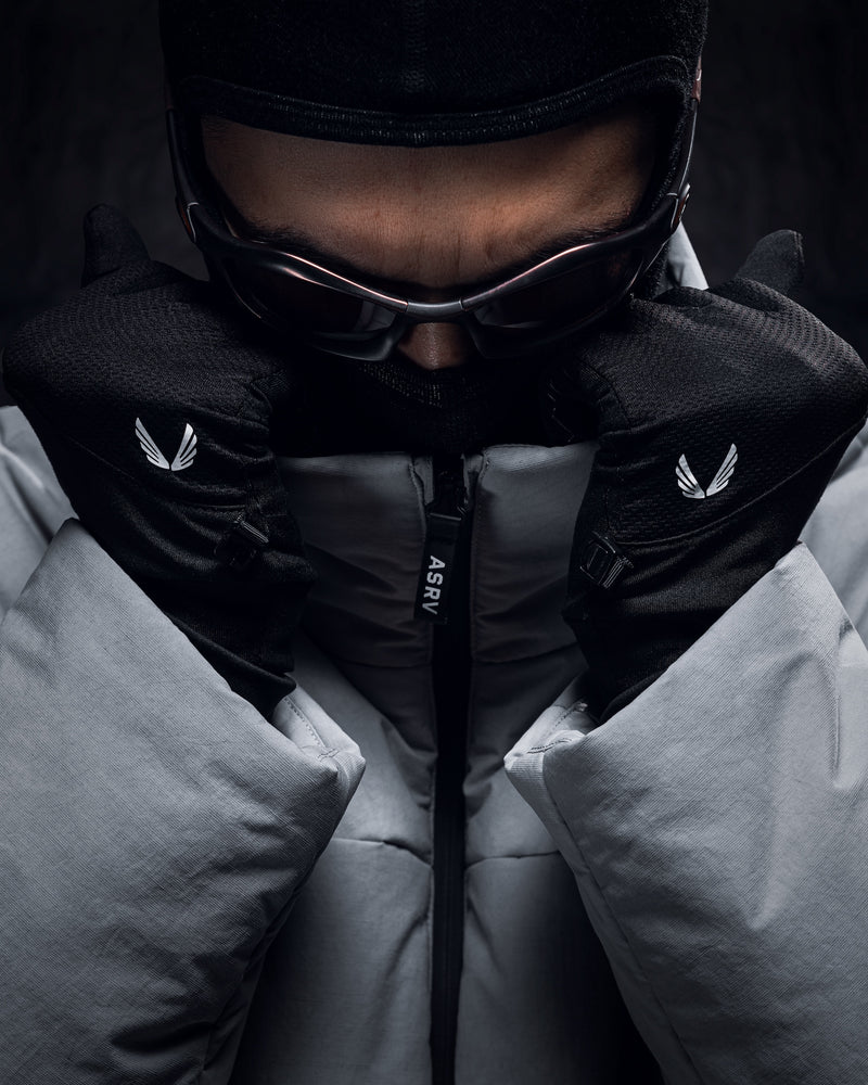 0900. PrimaLoft® Weather-Ready Puffer Jacket - Grey "Wave Dye"