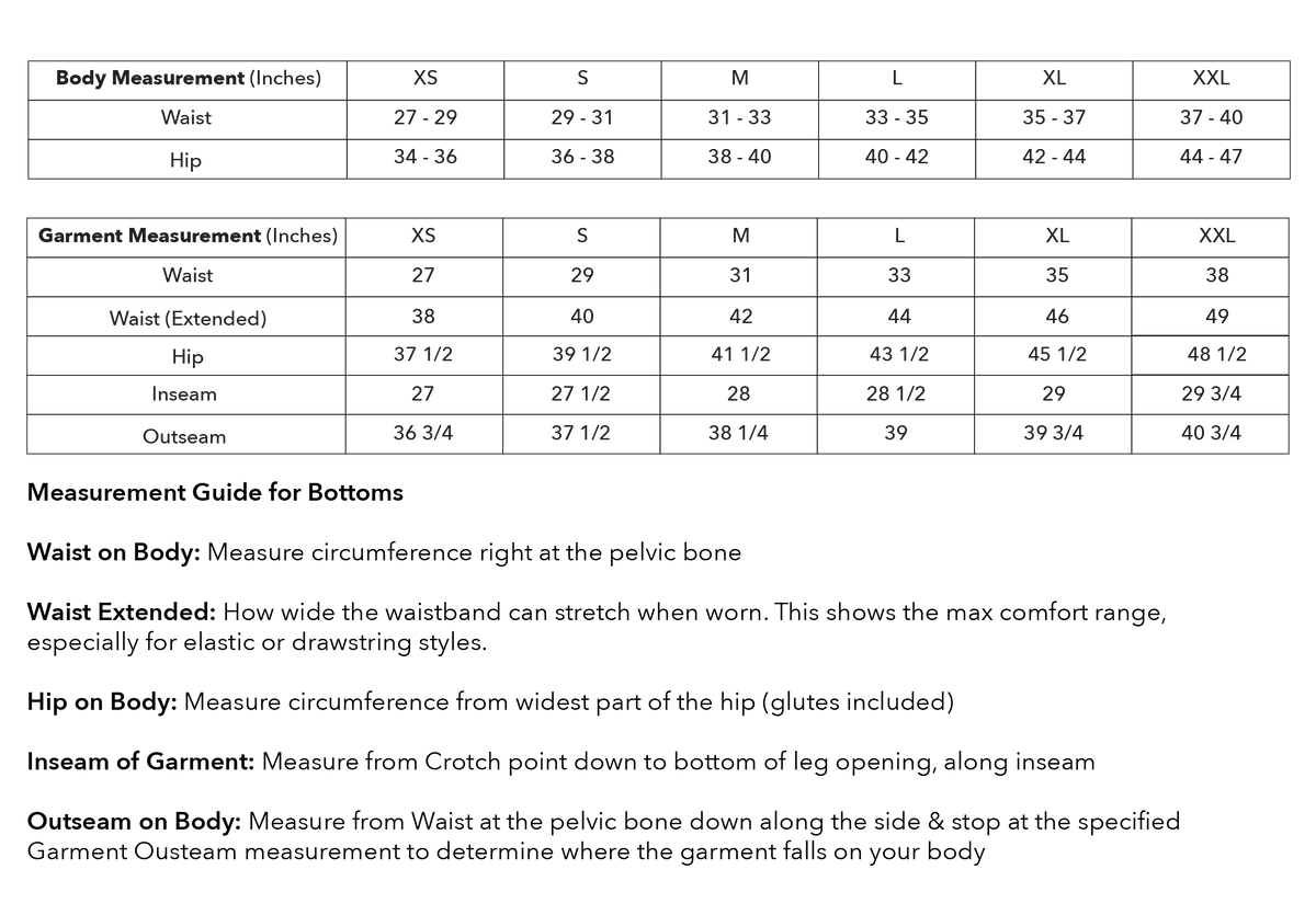 Size guide
