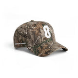 New Era® 9Forty® A-Frame Hat	- Realtree® Camo/White "8"