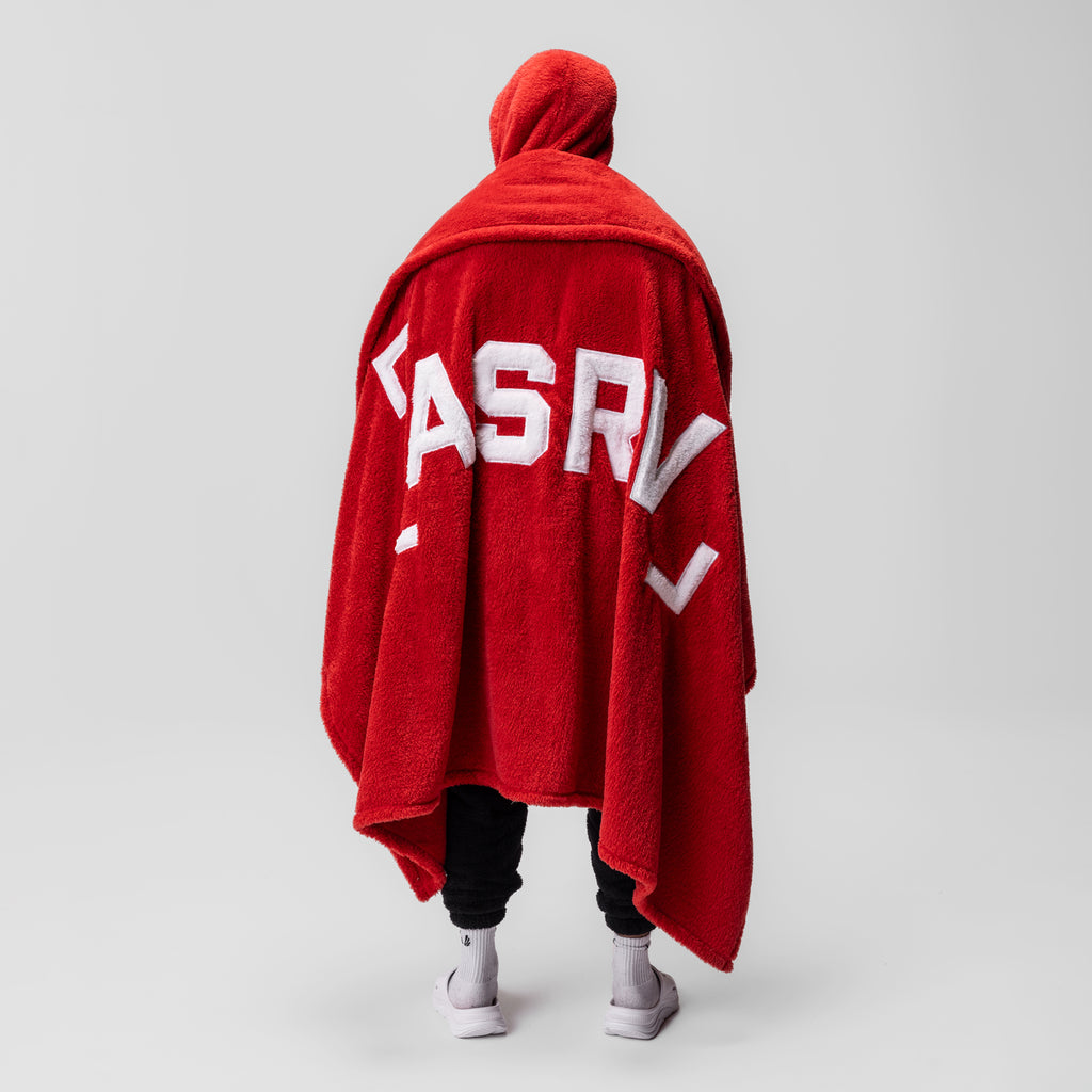 0888. Sherpa Recovery Blanket - Akira Red/White – ASRV