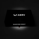 flatlay ASRV Premium Gift Box Small in black, top view
