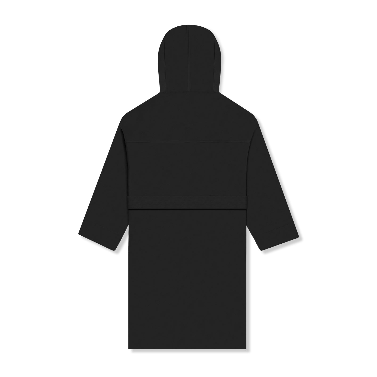 ASRV x Walden Heavyweight Robe in black, back view