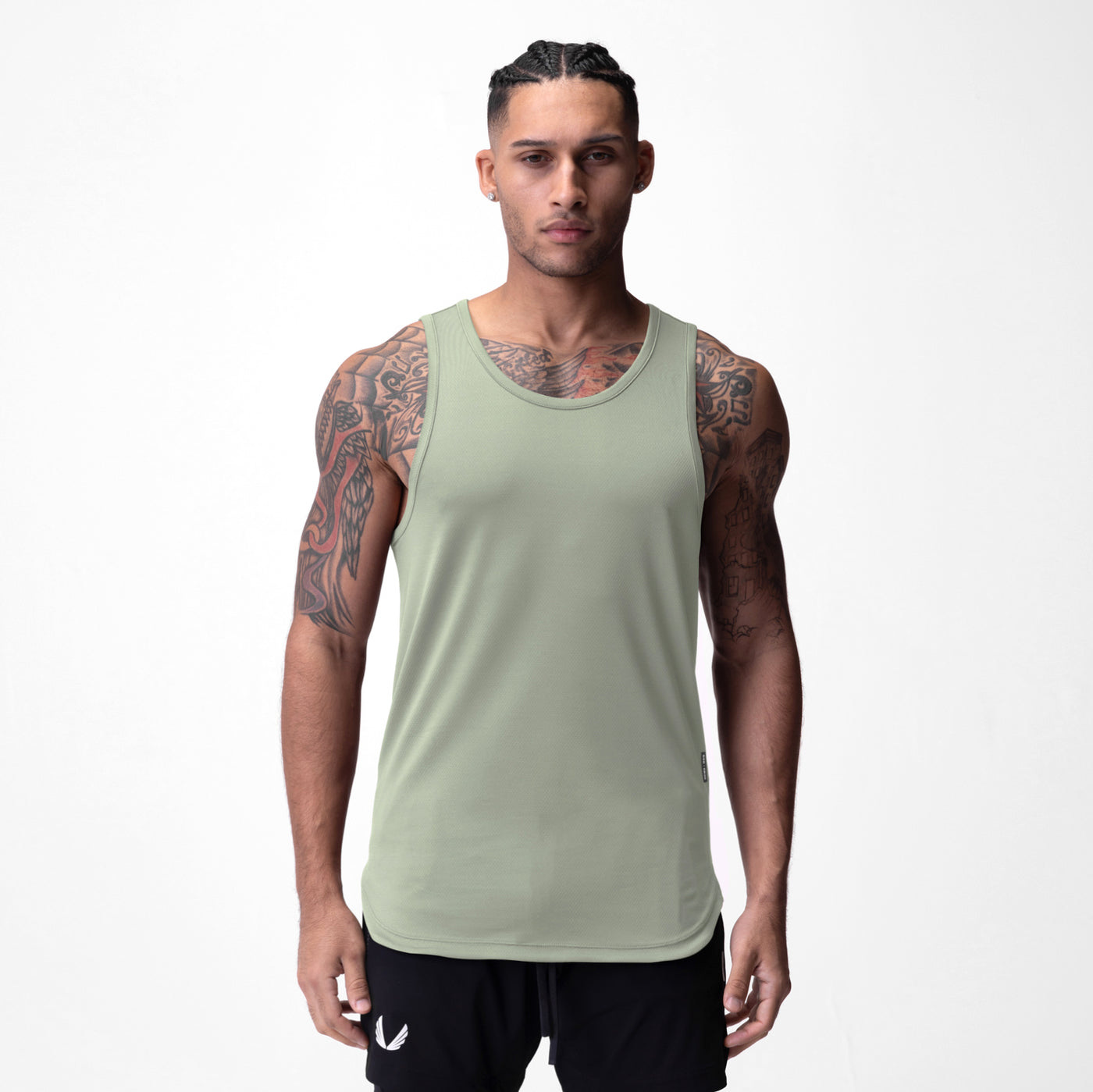 0830. AeroSilver® Tank Top - Sage – ASRV