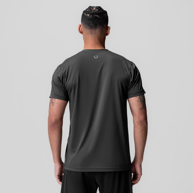 1015. AeroSilver® Essential Tee - Space Grey