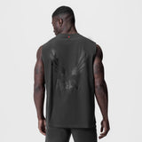 0807. Tech Essential™ Relaxed Cutoff - Space Grey/Black "Brush Wings/ASRV"