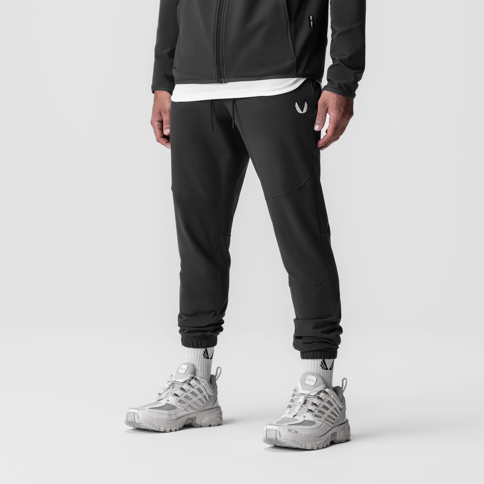 0955. Performance Fleece Jogger Space Grey ASRV