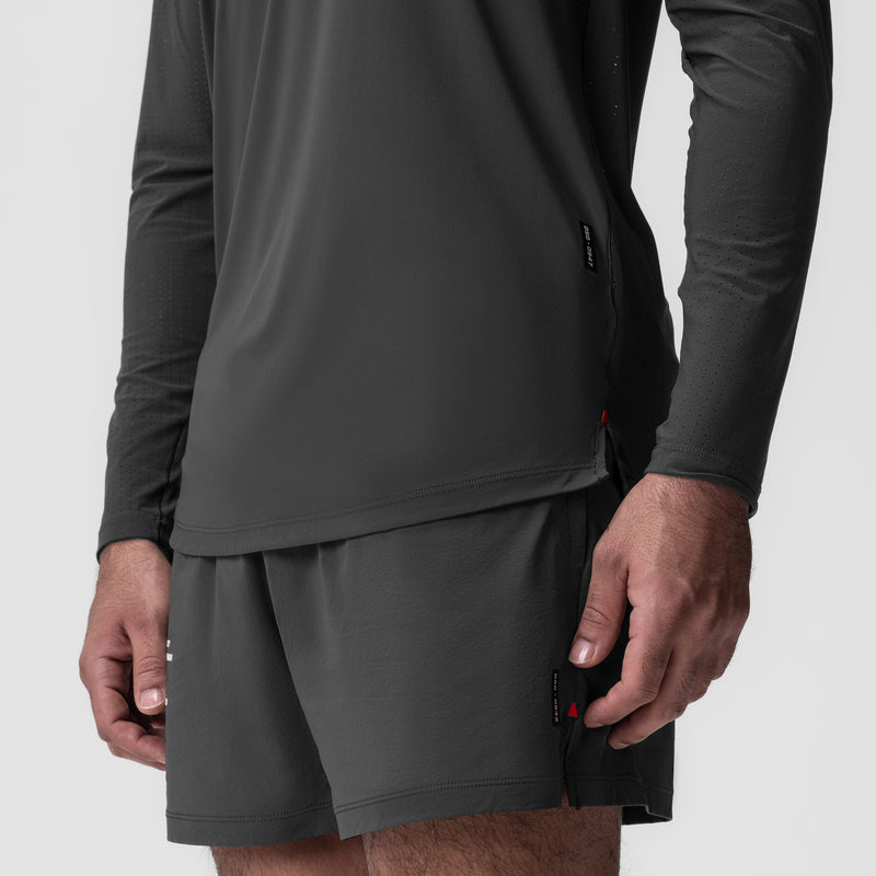 0947. Laser-Vent™ Established Long Sleeve - Space Grey