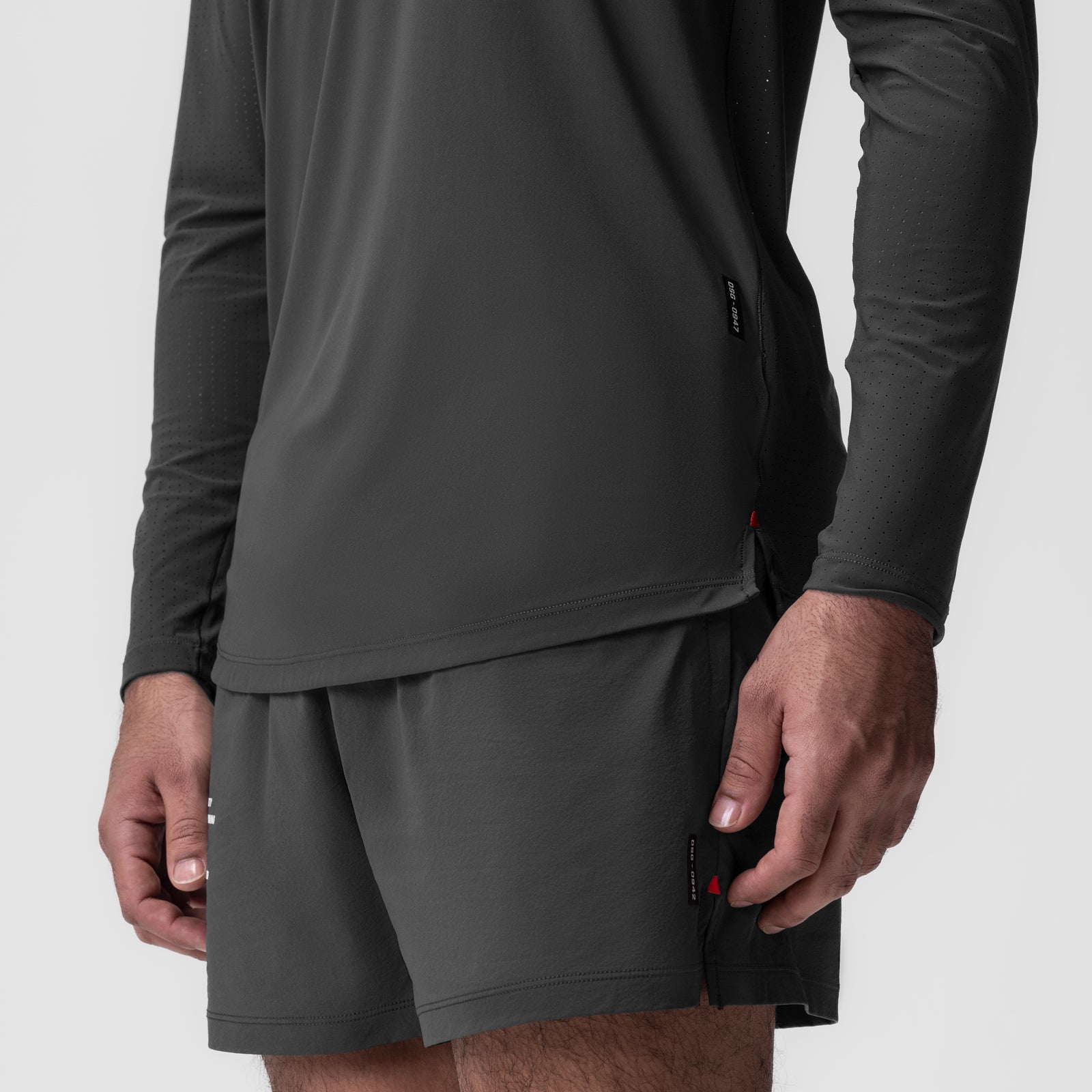 0947. Laser-Vent™ Established Long Sleeve - Space Grey – ASRV