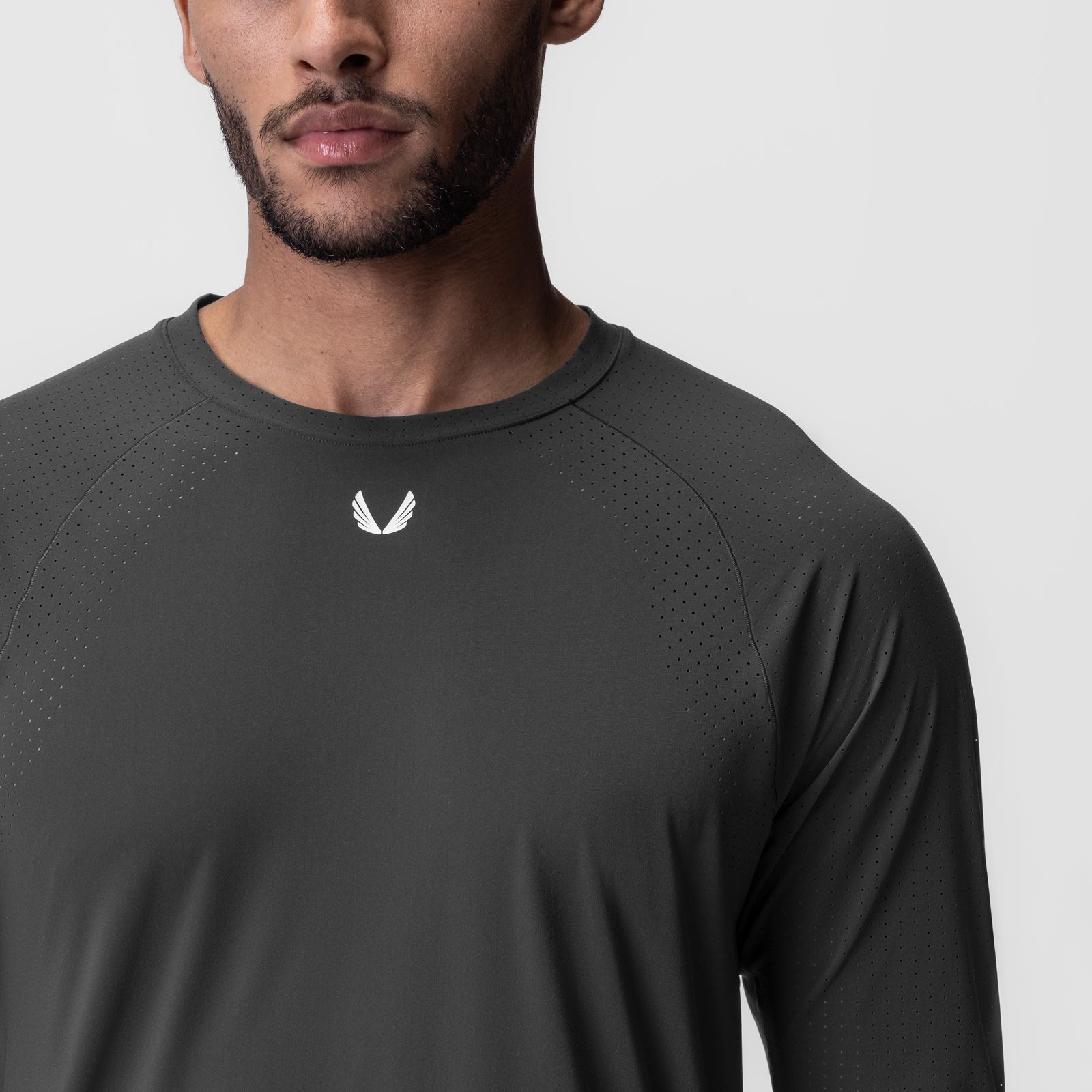 0947. Laser-Vent™ Established Long Sleeve - Space Grey – ASRV