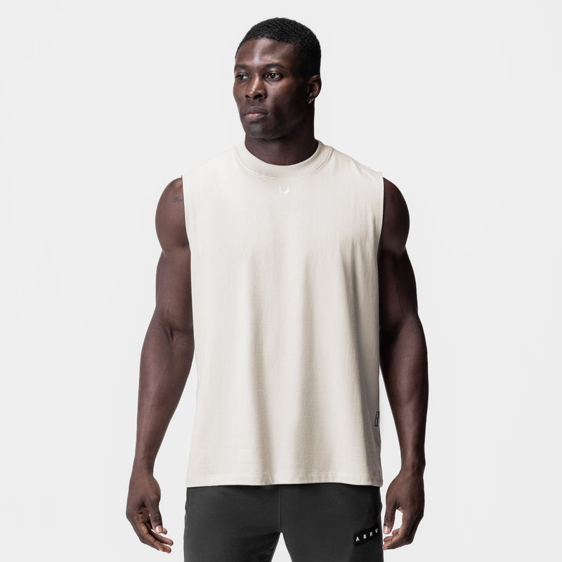 0807. Tech Essential™ Relaxed Cutoff   -   Stone/White "OTWR"