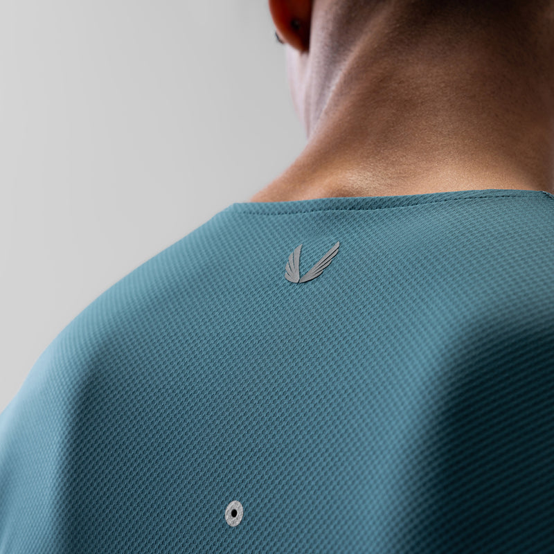 0907. AeroSilver® Training Long Sleeve - Storm "Space Bracket"