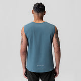 1060. Creora® Cotton Modal Cutoff Tank - Storm