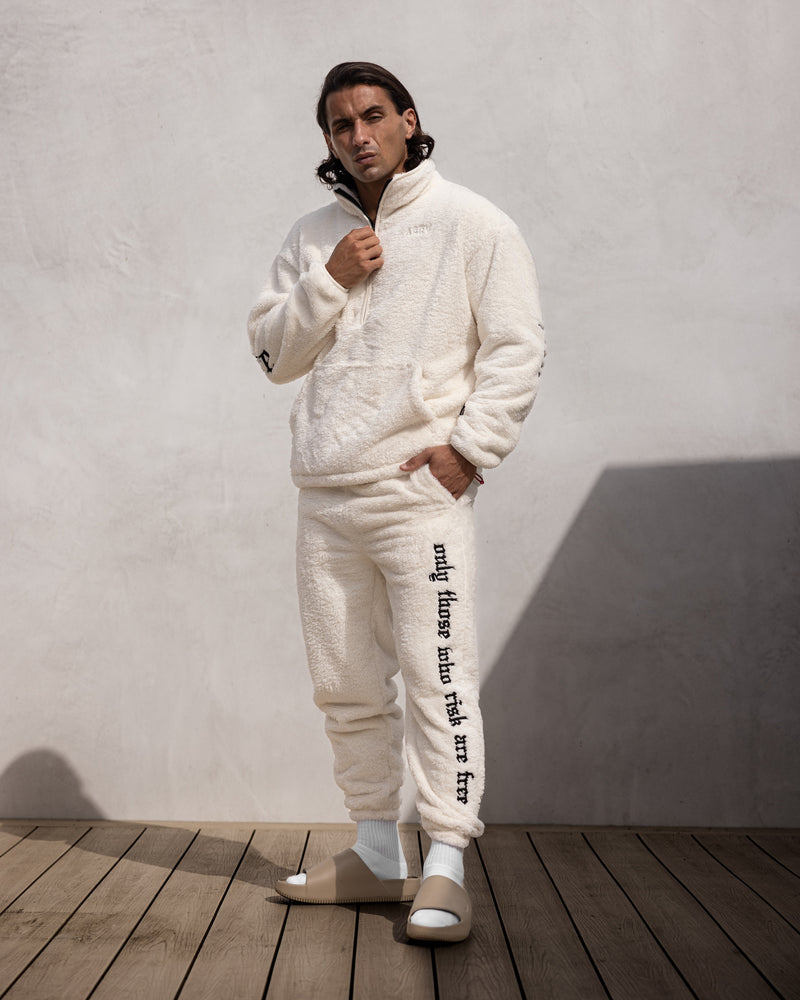 1006. Sherpa Recovery 1/2 Zip - Black/White
