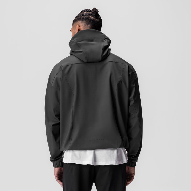 0717. Weather-Ready Anorak Jacket - Space Grey "Patch"