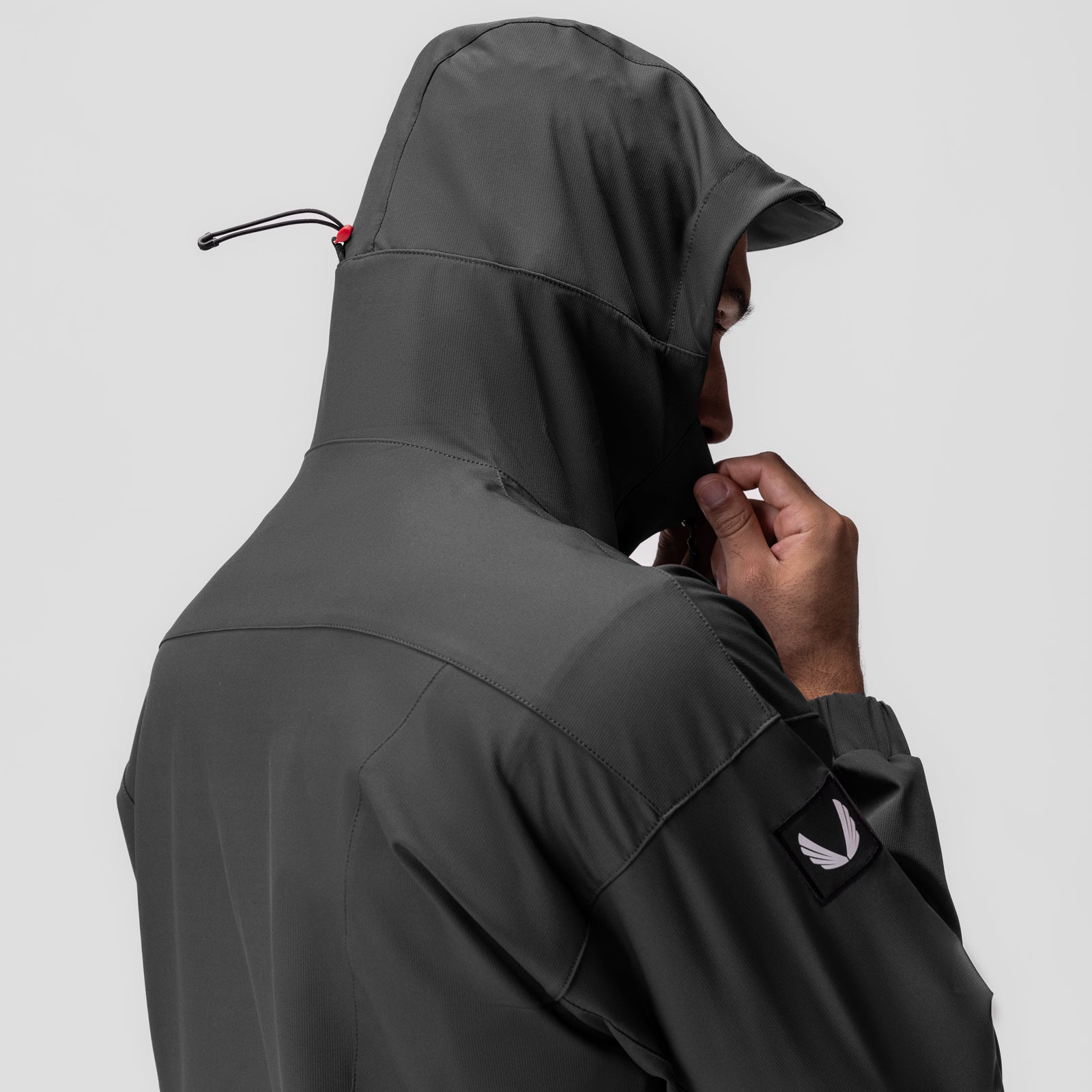 0717. Weather-Ready Anorak Jacket - Space Grey 