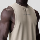 0837. 3D-Lite® 2.0 Lycra®  Muscle Tank - Sand Smoke "RP"