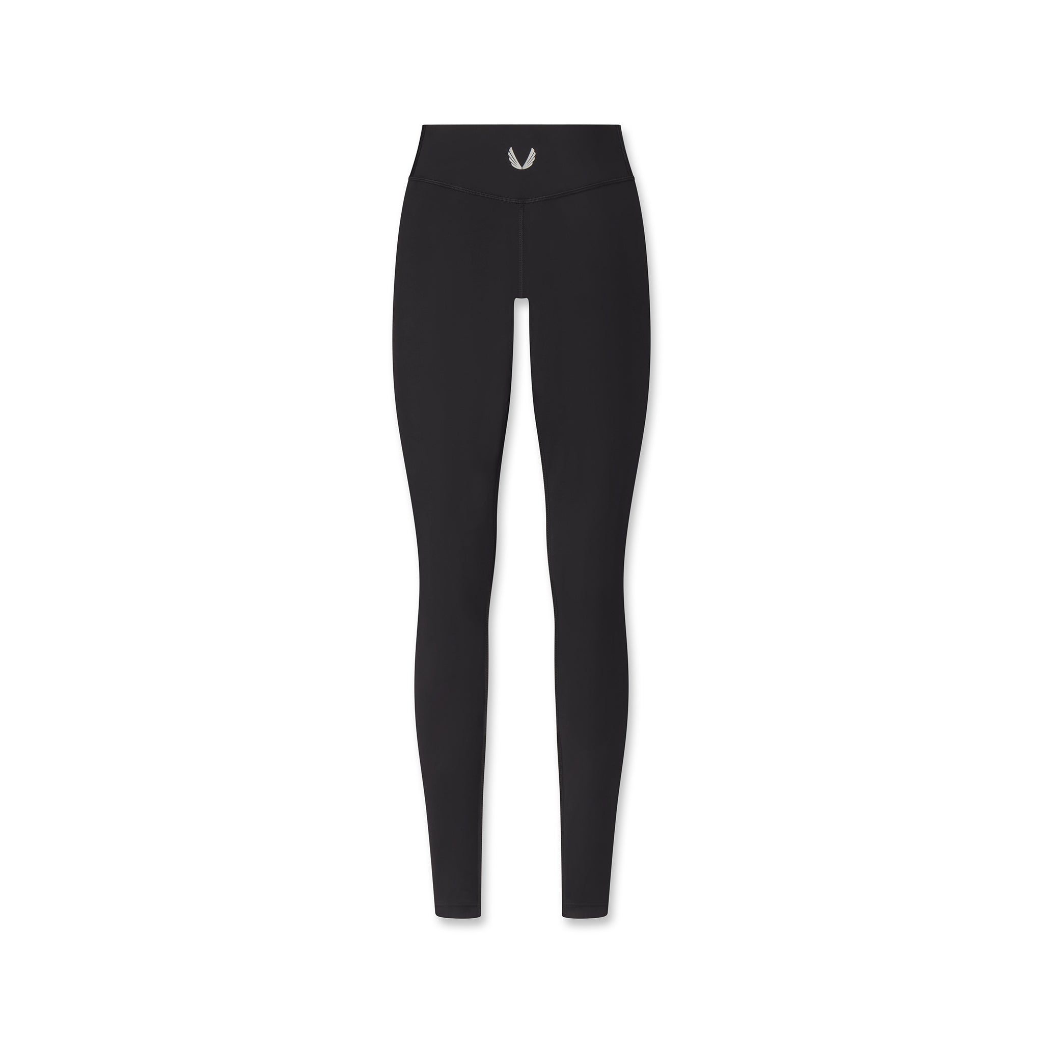 flatlay W002 LYCRA® ADAPTIV Legging in black, front view