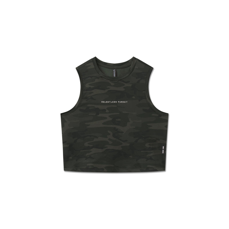W020. AeroSilver® Tank Top - Dark Camo "RP"
