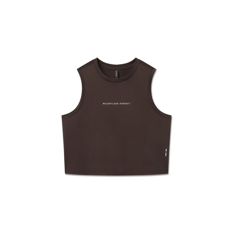 W020. AeroSilver® Tank Top - Dark Earth "RP"