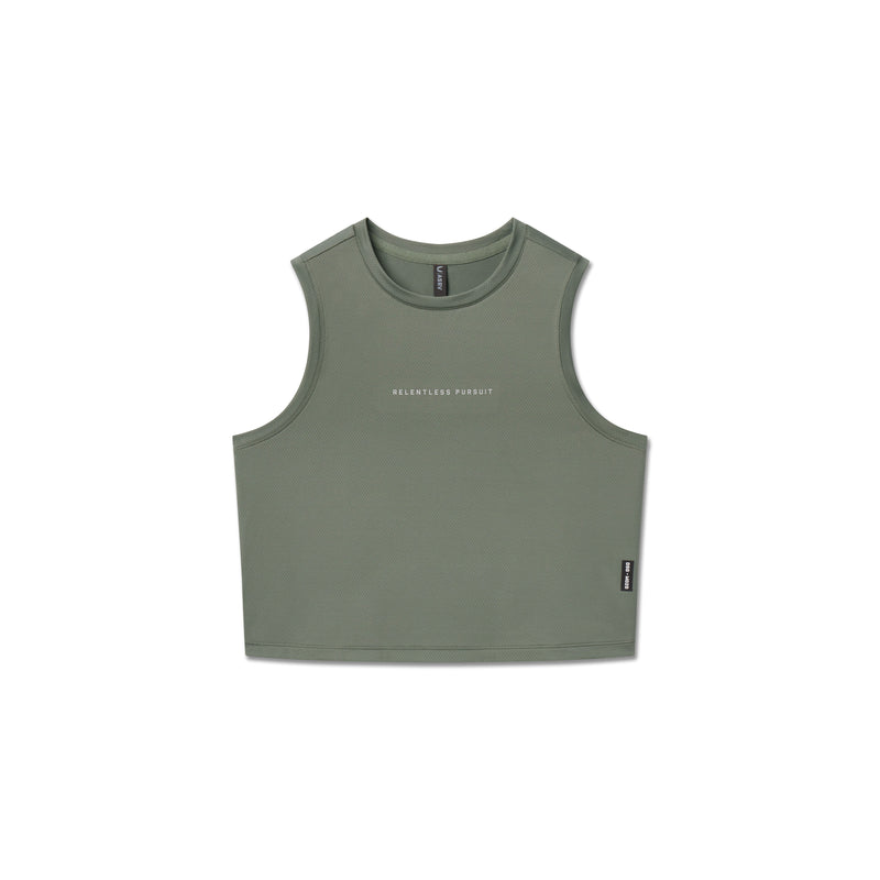 W020. AeroSilver® Tank Top - Sage "RP"