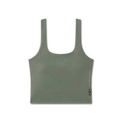 W022. Lycra® 2-in-1 Tank Top - Sage