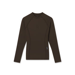 W058. LYCRA® ADAPTIV Baselayer Longsleeve - Dark Earth