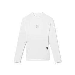 W058. LYCRA® ADAPTIV Baselayer Longsleeve - White